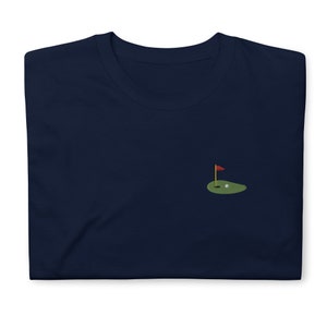 Golf shirt, embroidered Short-Sleeve Unisex T-Shirt, Golf gifts.