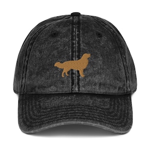 Chapéu Toller, chapéu Toller Retriever da Nova Escócia, chapéu vintage unissex bordado, presentes toller.