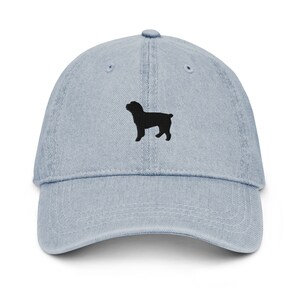 Cockapoo hat, embroidered unisex Denim Hat, cockapoo gift for cockapoo mom and dad.