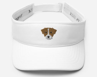 Daszek Jack Russell Terrier, haftowana czapka z daszkiem Jack Russell, daszek Jacky, prezenty Jack Russell Terrier, daszek dla mamy Jack Russell.