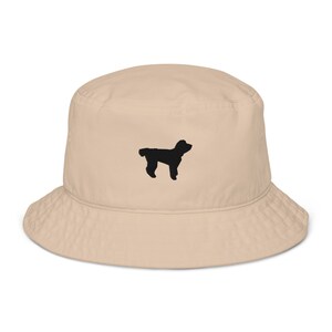 Chapéu Aussiedoodle, presente aussiedoodle, chapéu de balde orgânico unissex bordado, chapéu aussiedoodle mãe pai.