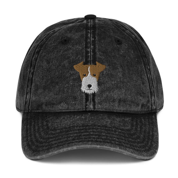 Wire Fox Terrier Baseball Hat Wire Fox Terrier Baseball Hat
