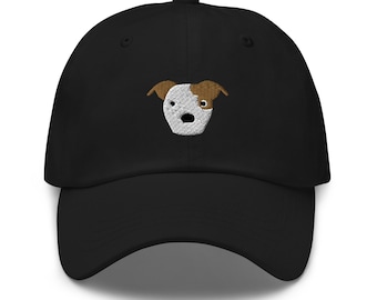Pitbullhoed, geborduurd uniseks honkbal, pitbullcadeaus, pet pitbull hond moeder, pet pitbull vader, pet hondenliefhebber.