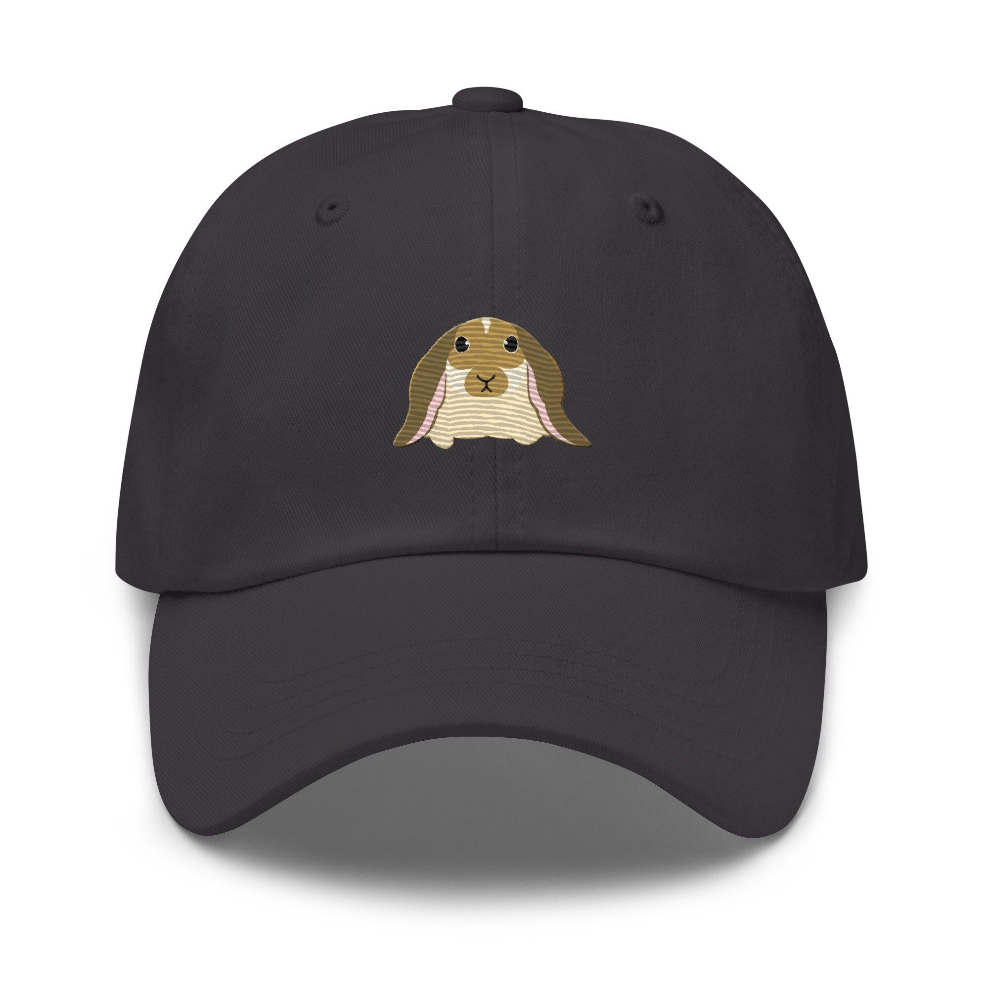 English Lop Rabbit Hat, Full Color Embroidered Unisex Baseball Hat, for ...