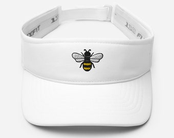 Haftowany daszek pszczelarski, czapka z daszkiem dla pszczół miodnych, letni kapelusz dla pszczół miodnych, prezenty dla miłośników pszczół.