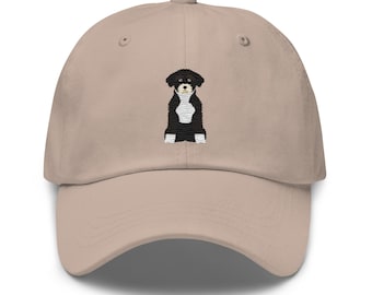 Portuguese water dog hat, full color embroidered unisex baseball hat, Portuguese water dog gifts, dog mom dad hat.