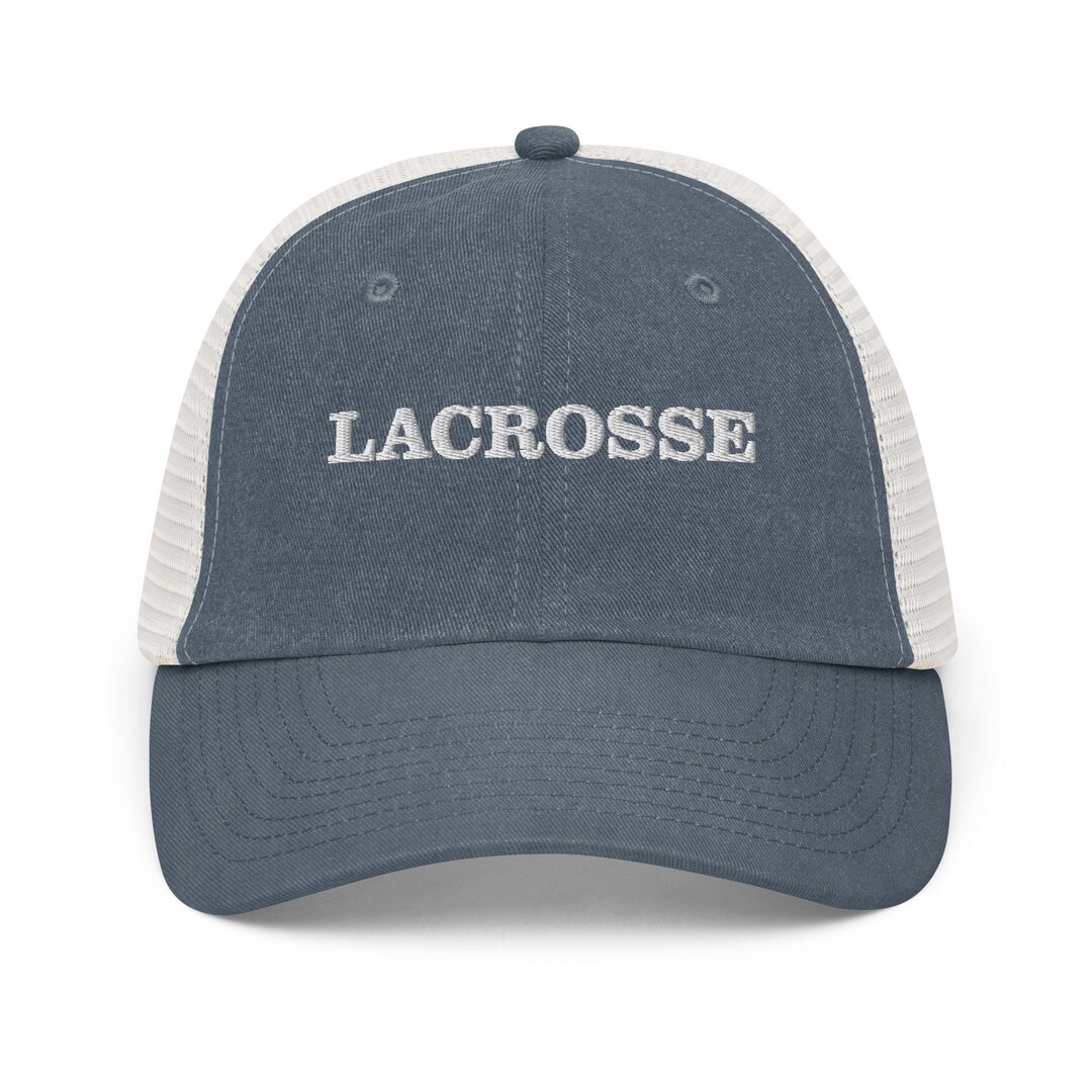 Lacrosse Trucker Hat Lacrosse Player Gift for Lacrosse Coach Etsy