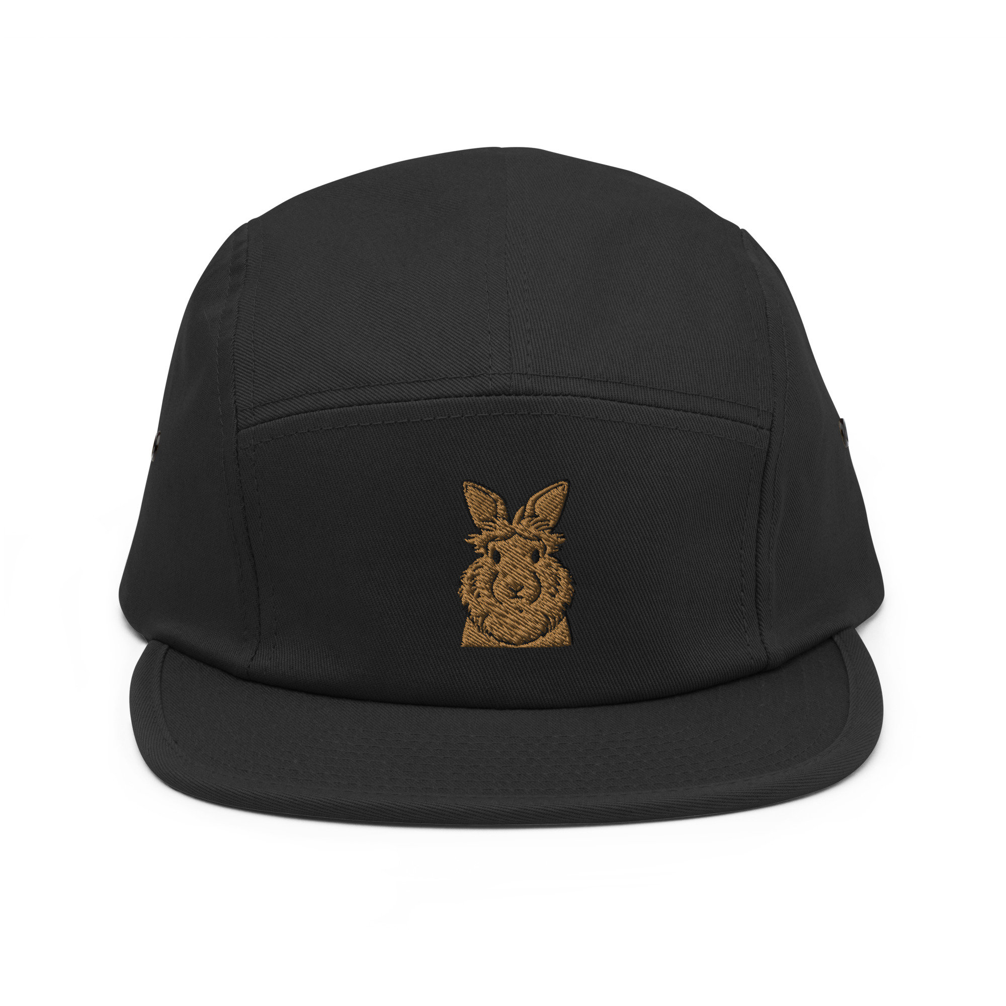 Kons Kamper Women Hat Bleach Embroidered Lion 5-Panel  Golden Yellow One Size CAP 5 PANEL Orange | Salomon main image 2