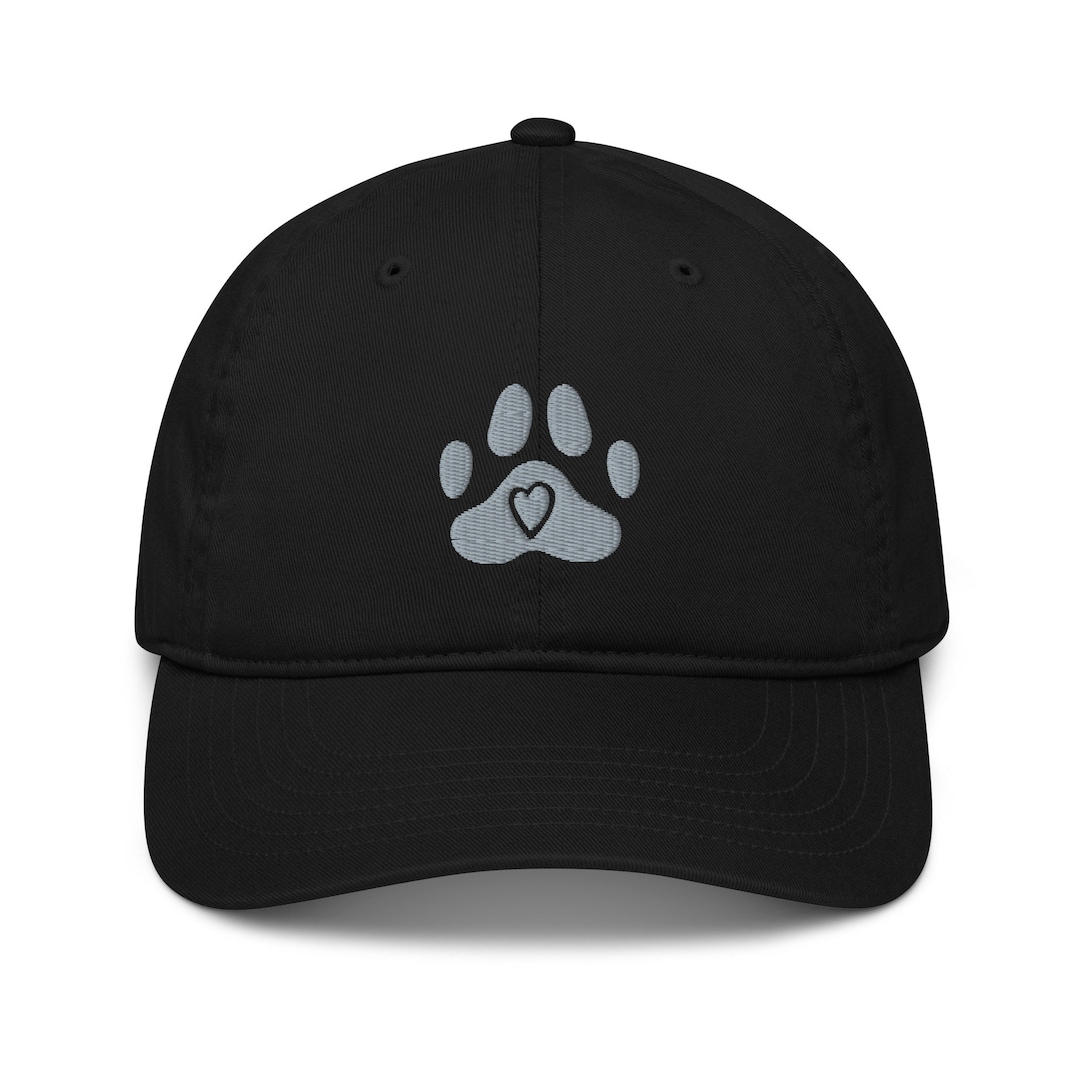 Paw Print Hat, Dog Lover Hat, Dog Mom Hat, Dog Dad Hat, Embroidered