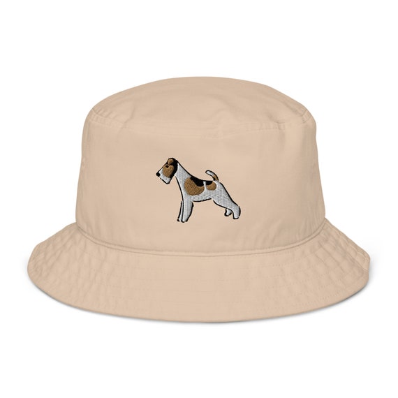 Wire Fox Terrier Bucket Hat Wire Fox Terrier Bucket Hat