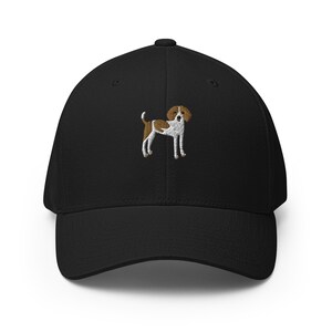Czapka z foxhoundem angielskim, haftowana czapka unisex, prezenty z foxhoundem angielskim.