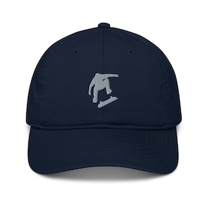 Skateboard hat, skateboard hats for men, skateboarding hat, embroidered unisex organic dad hat.