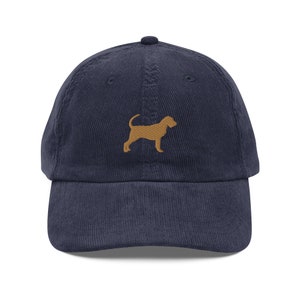 Bloodhound hat, embroidered unisex Corduroy hat, bloodhound gift, bloodhound dog dad mom hat.
