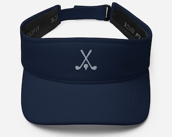 Haftowany daszek do czapki golfowej, daszki do czapki golfowej dla mężczyzn i kobiet, prezenty golfowe dla mężczyzn i kobiet, czapka golfowa z daszkiem.