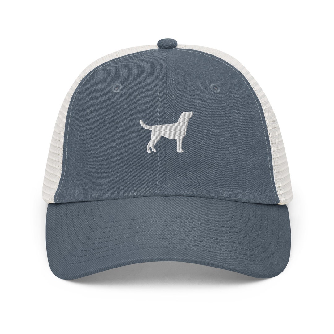 Labrador Retriever Pigmented Trucker Hat Black Lab Hat Etsy