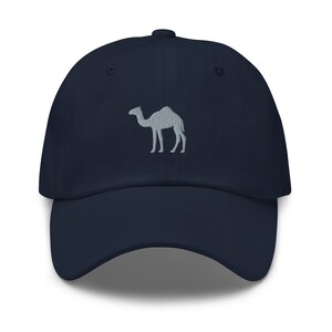 Embroidered Camel Baseball Cap: Women's Floral Flower Hat Design