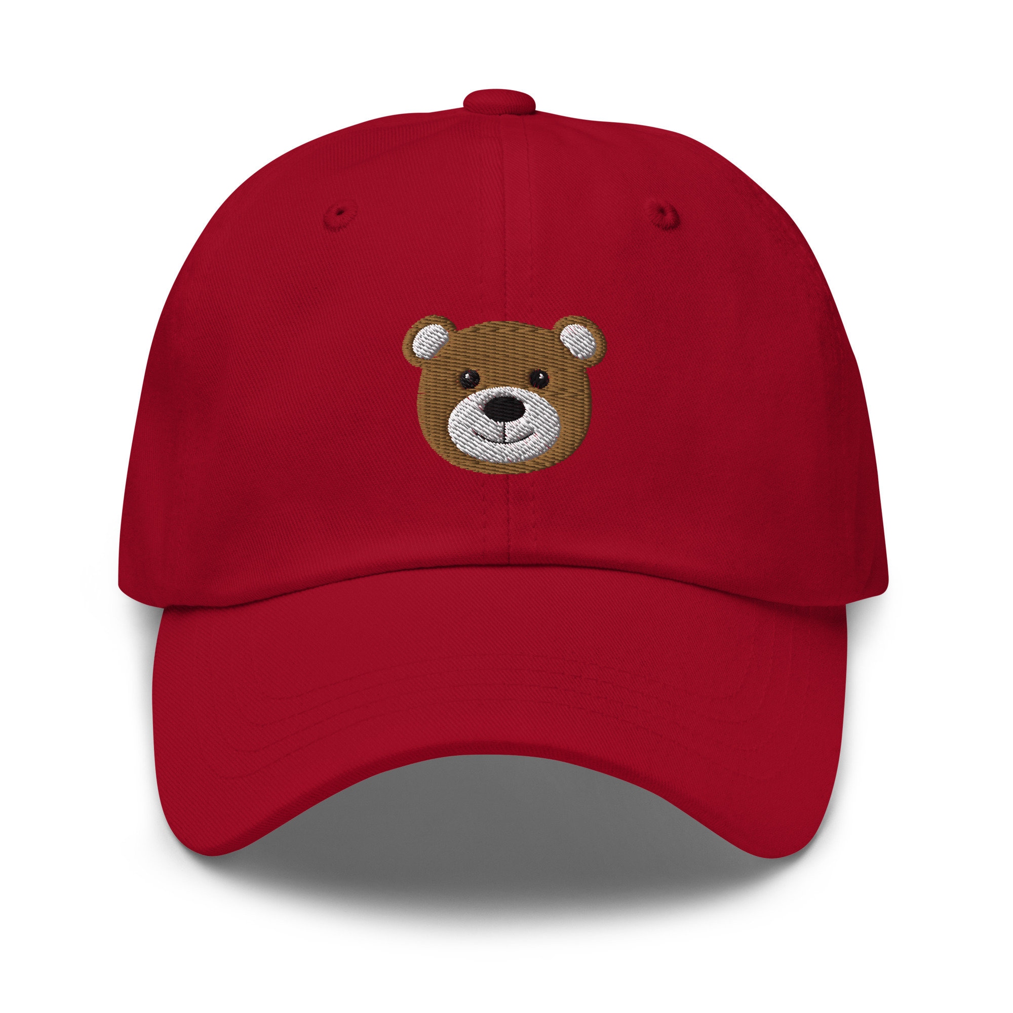 New Custom Designed Ivory Teddy Sherpa Baseball Cap with Embroidered Red Heart. Avilego Winter Baseball Cap for Women Lamb Wool Solid Color  main image 4