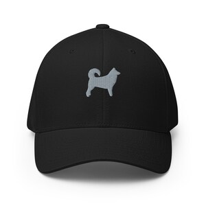Alaskan malamute hat, embroidered unisex hat, Alaskan malamute gift, dog mom dog dad gift, Structured hat.