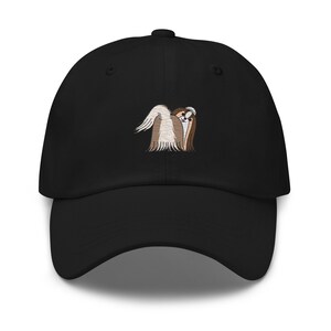 Shih tzu hat, funny shih tzu butt hat, full color embroidered unisex baseball hat, for adults, funny shih tzu gifts.