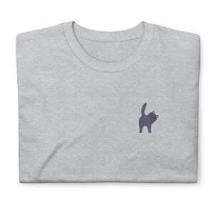 British Short hair Cat shirt, full color embroidered Short-Sleeve Unisex T-Shirt, British short hair gifts.