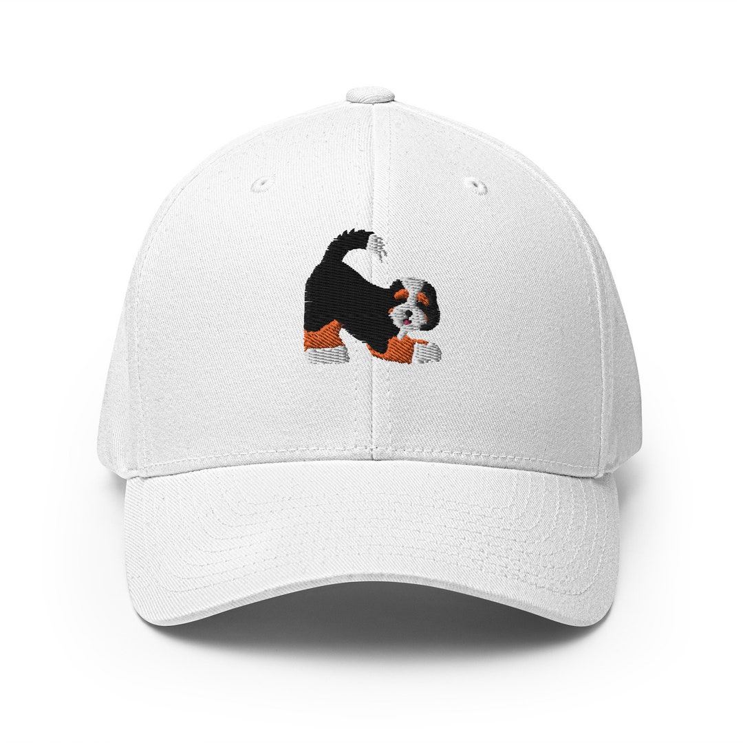 Bernedoodle Hat, Bernedoodle Side View, Funny Bernedoodle Embroidered