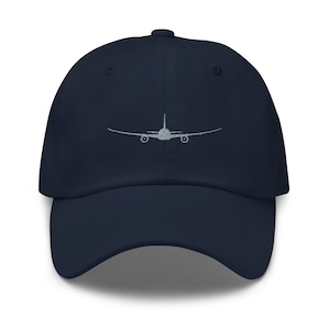 Airplane hat, Embroidered Unisex Baseball hat, Airplane Gifts, Pilot hat, Design 2, Pilot Gifts, Flying Student Gifts.