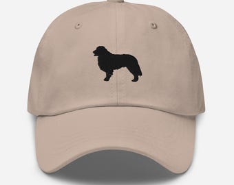 Bernese Mountain Dog hat, Embroidered Unisex Baseball hat, Berner Gifts, black Embroidery, Christmas gifts.