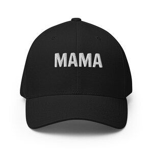 Mama hat, embroidered structured hat, for adults, mom gifts.