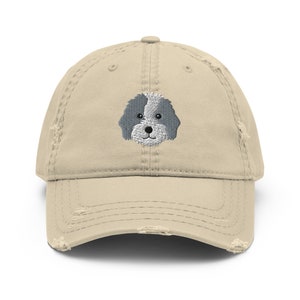 Bernedoodle Hut, Bernedoodle Hut bestickt, Bernedoodle Geschenk, bestickter Bernedoodle Hut