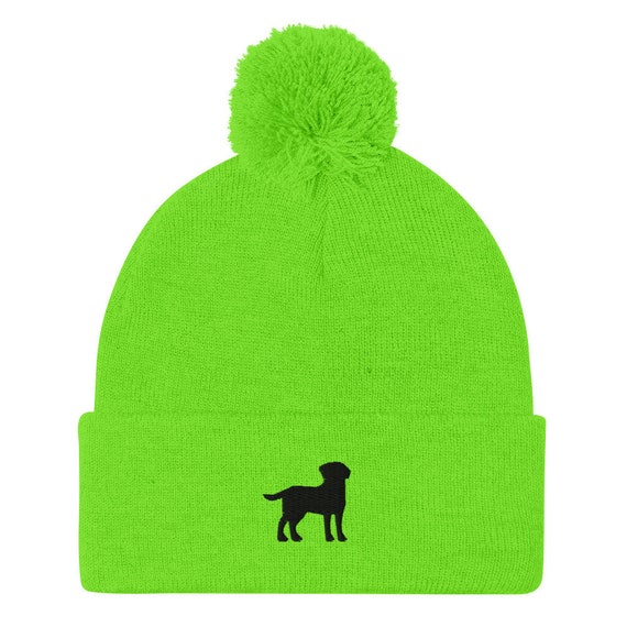 Shih Tzu Owner Clothing Gifts, Faux Fur Pom Pom Chunky Knit