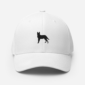 Belgian Malinois hat, embroidered unisex hat stretch fit, Malinois hat, Malinois mom hat, Malinois dad hat, Structured Twill Cap.