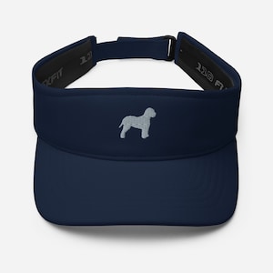 Lagotto Romagnolo visor hat, embroidered unisex visor hat, Lagotto Romagnolo dog gift, Lagotto Romagnolo dog mom dad hat.