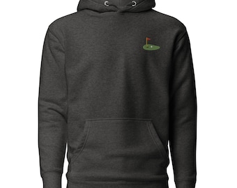 Golf hoodie, embroidered Unisex premium Hoodie, golf hoodie for men, for women, golf gifts, birthday, fathers day, Christmas gifts.