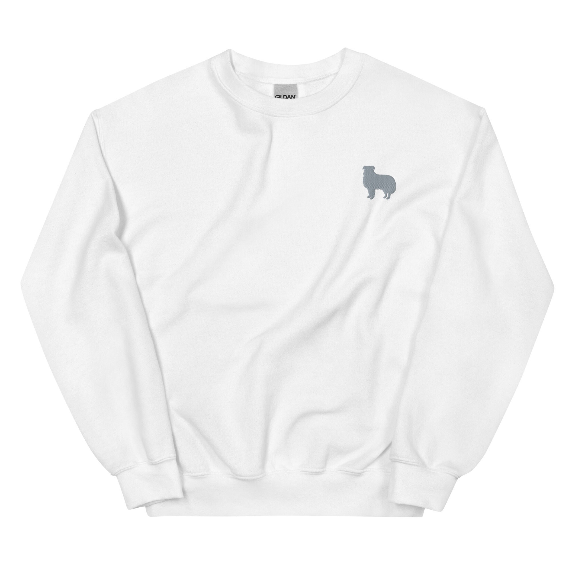 ★★COVERNAT★★ border collie laurel sweatshirt heather gra Covernat Unisex Border Collie Laurel Tree Sweatshirt Header