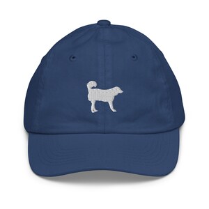 Gorra para niños Akbash, gorra de béisbol unisex bordada para jóvenes, regalos Akbash, de 2 a 10 años.