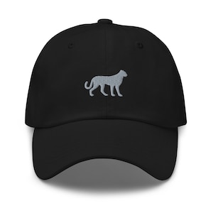 Cheetah hat, Embroidered Unisex baseball hat, Cheetah Gifts, Classic Design.