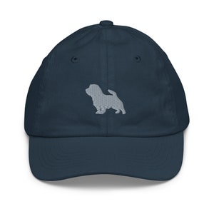 Norfolk Terrier Kids hat, Embroidered unisex Youth Baseball Cap, Norfolk Terrier Gifts, 2-10 year old.