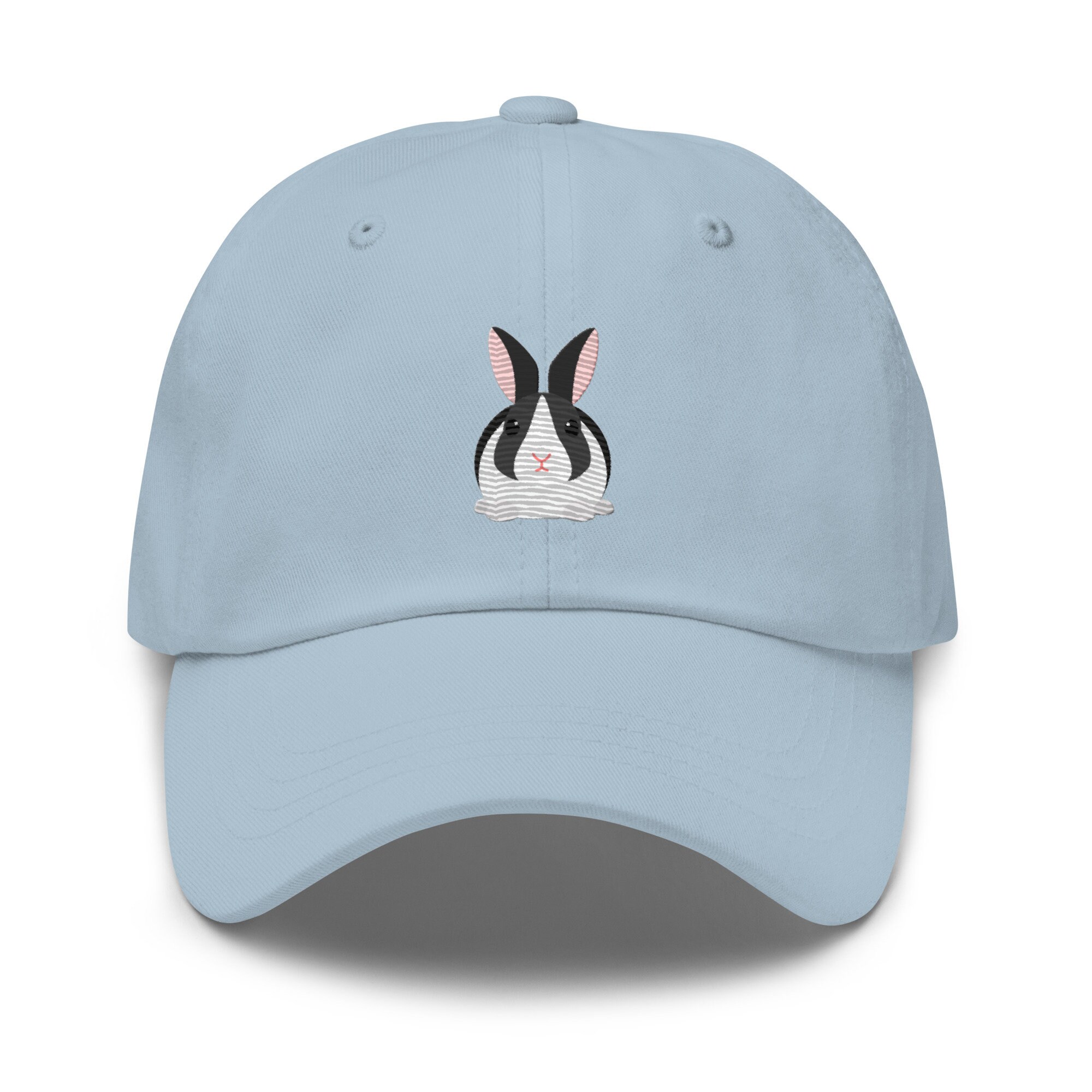 Dutch Rabbit Hat, Full Color Embroidered Unisex Baseball Hat