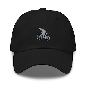 Mountain biking hat, embroidered unisex baseball hat, mountain biking cap, mountain biking gifts.