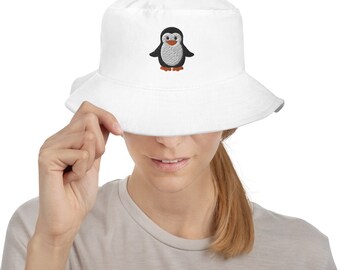 帽子 Penguin by Golfickers [BUCKET HAT] Original Penguin Pop Fest Reversible Golf Bucket Hat