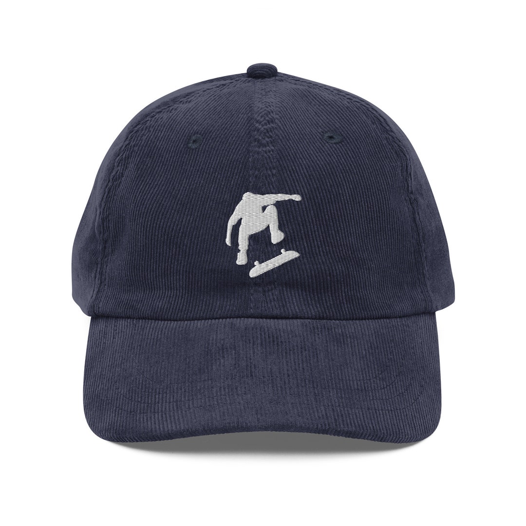 Skateboard Corduroy Hat, Skateboard Hats for Men, Skateboarding Hat