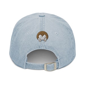 Lustige Corgis Gesicht und Hintern Hut, doppelseitiger Corgis Hut, Corgis Geschenke für Frauen und Männer, gestickte Unisex Jeansmütze, Kawaii Corgis Hut.