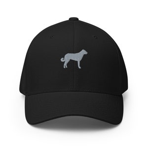Anatolian shepherd dog hat, anatolian shepherd dog gift, dog mom dog dad hat, unisex structured hat.