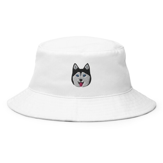 Siberian Husky Bucket Hat Siberian Husky Bucket Hat
