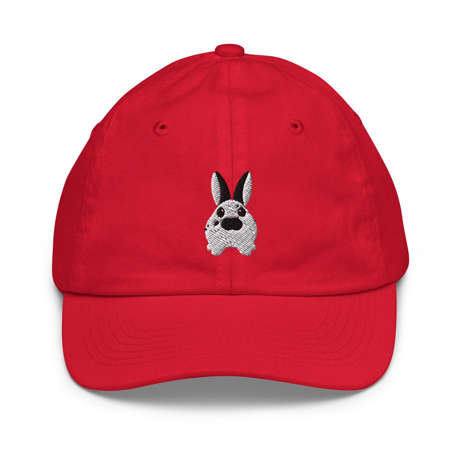 English Spot Rabbit Kids Hat, Embroidered Unisex Youth Baseball Cap ...