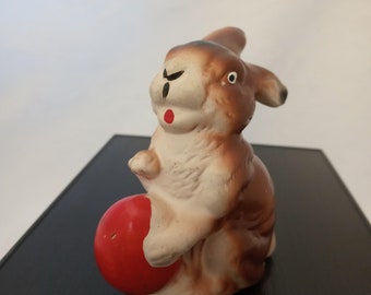 Vintage Papier Mache Easter Bunny, Rabbit