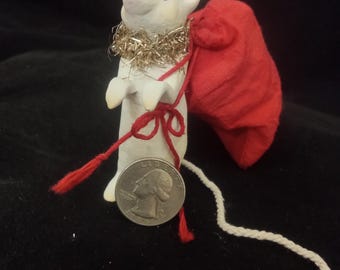 Original Rosemary Volpi Christmas Mouse