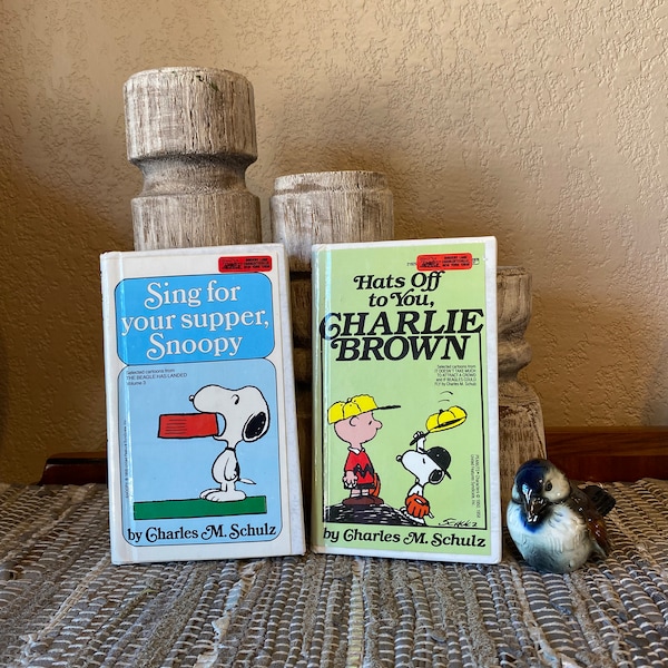 Charlie Brown Books Etsy