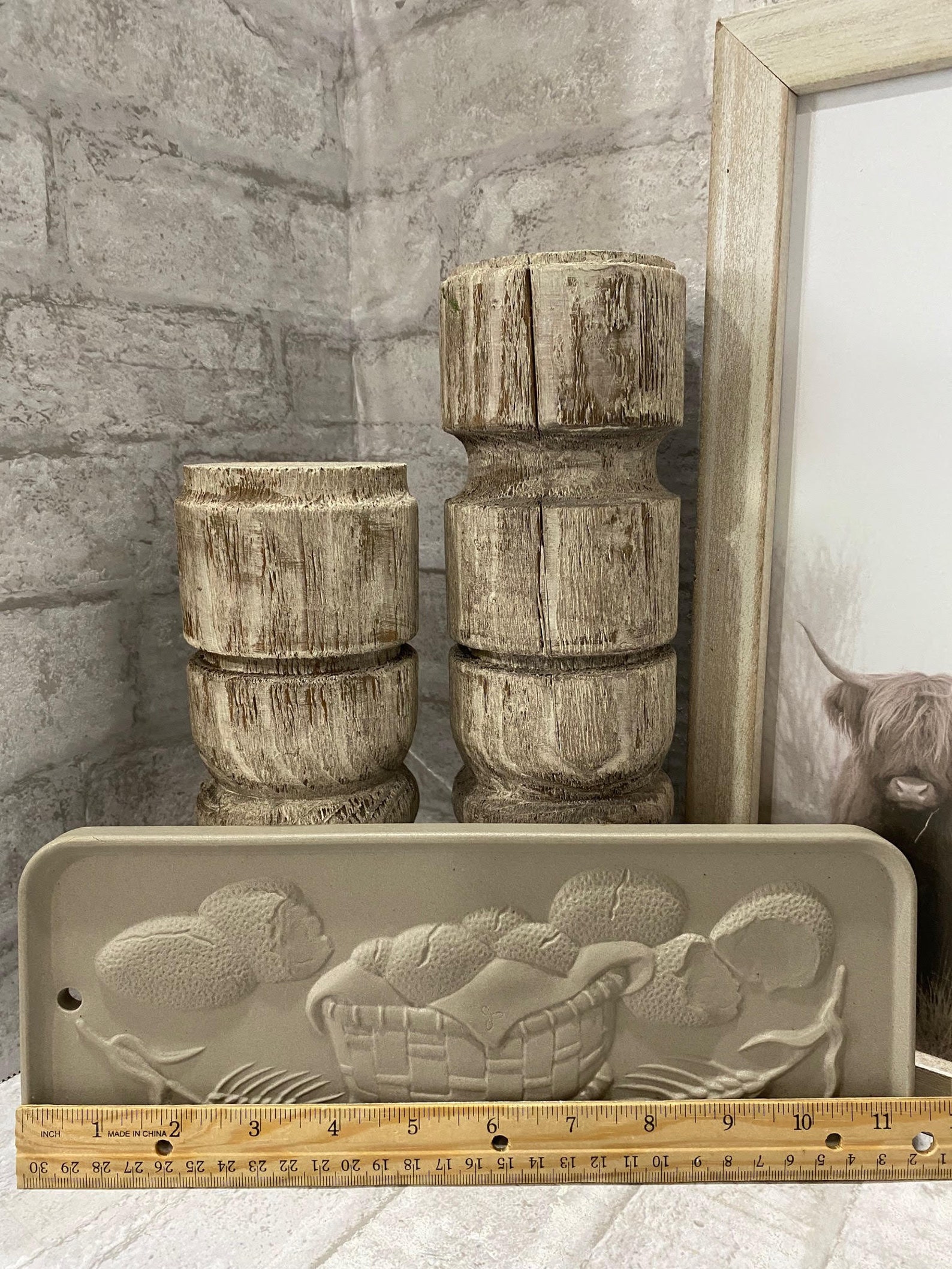 Earthenware Bread Warming Stone Etsy