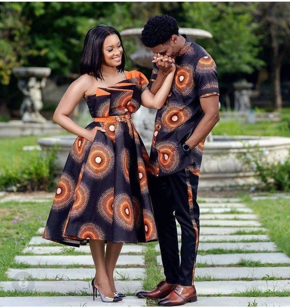 Ankara outfits for couples hotsell
